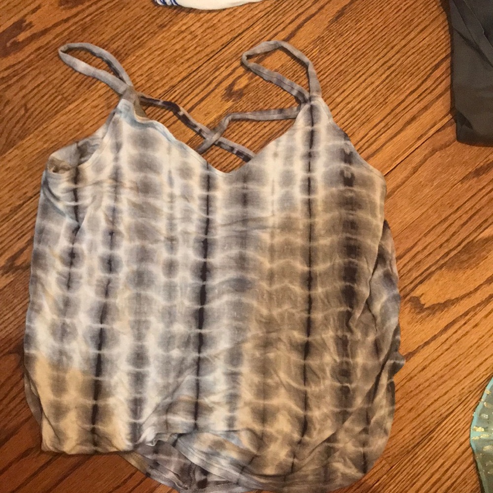 Fun back tye dye tank